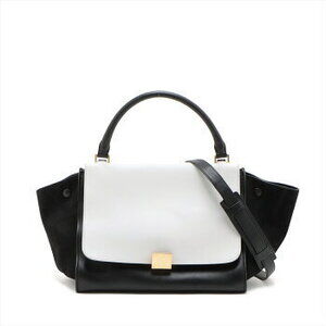 Celine Trapeze Leather Shoulder Bag M